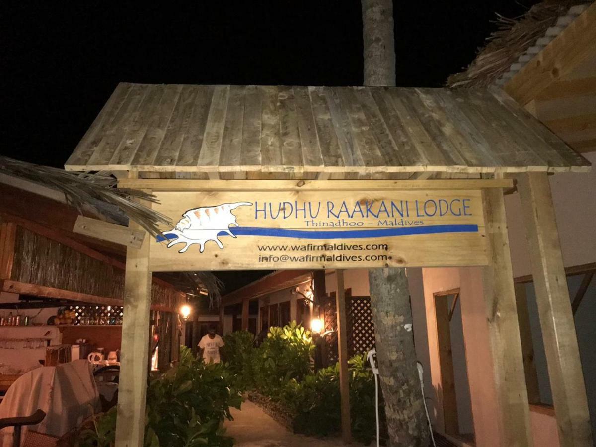 Hudhu Raakani Lodge Maldives Thinadhoo (Vaavu Atoll) Exterior foto